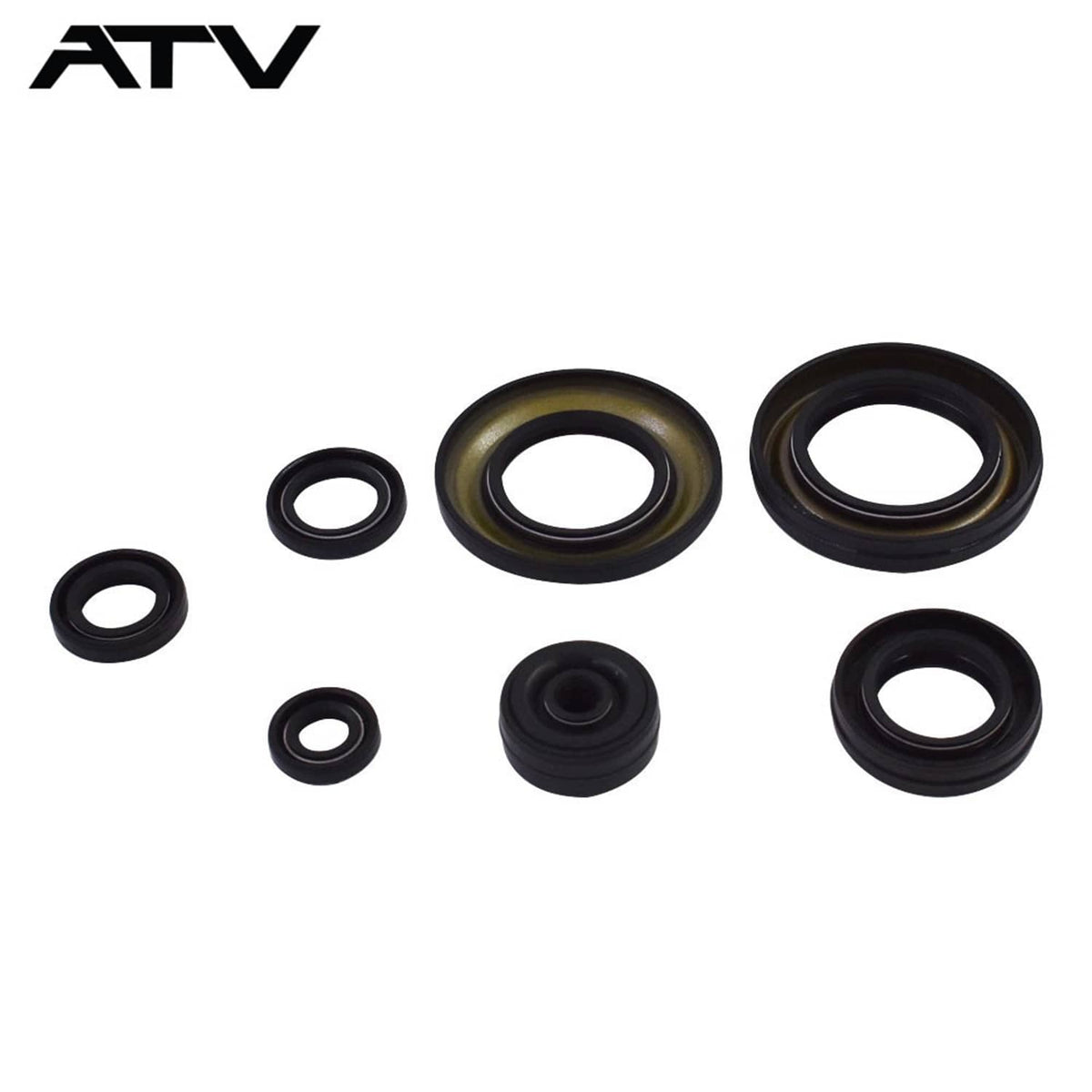 Solidspare For 1987-2006 YAMAHA BANSHEE 350 Engine Oil Seal Kit Set Seals