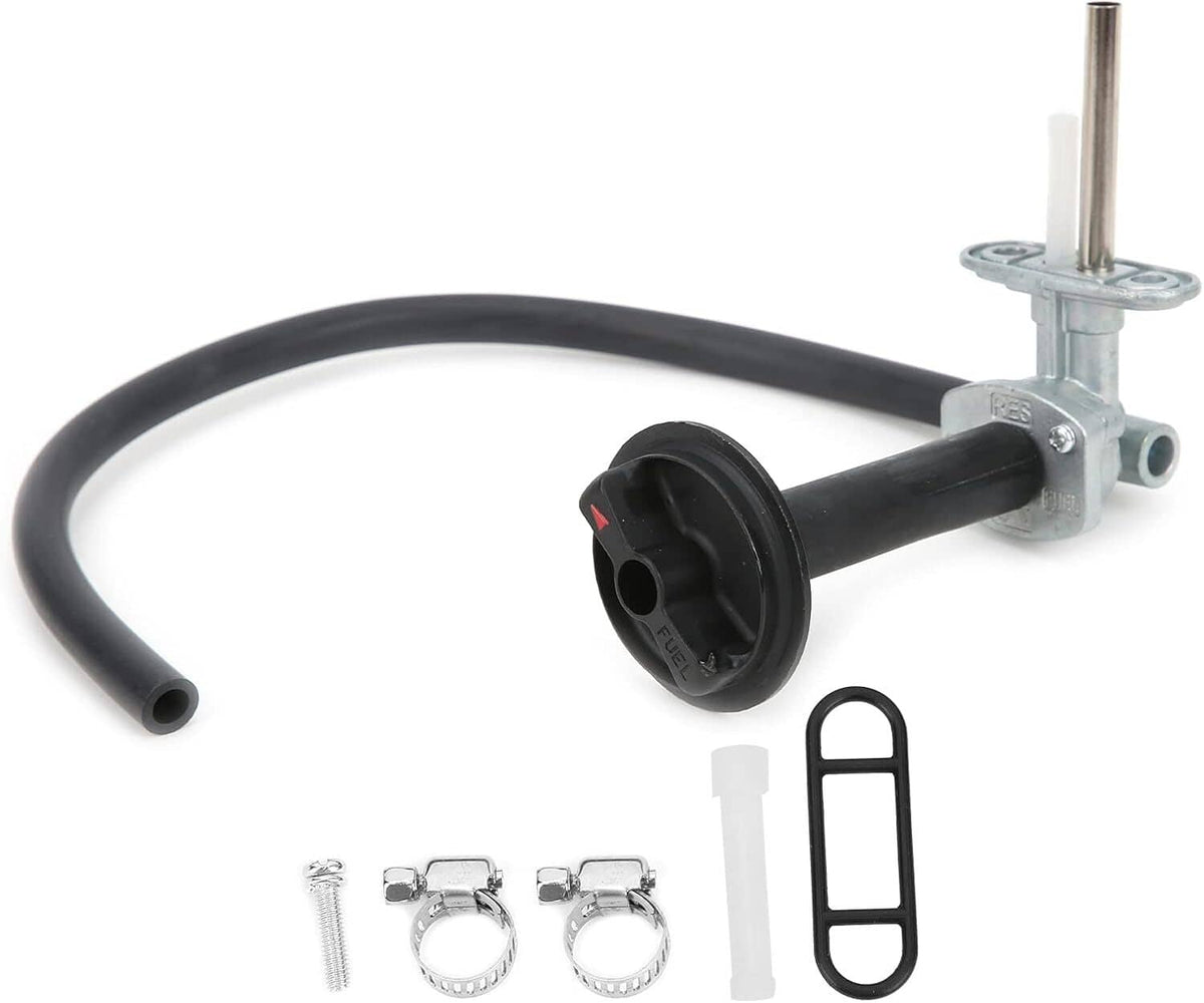 Solidspare Fuel Valve Petcock Tank Switch & Lever Screw For 2002-2008 Yamaha Grizzly YFM660