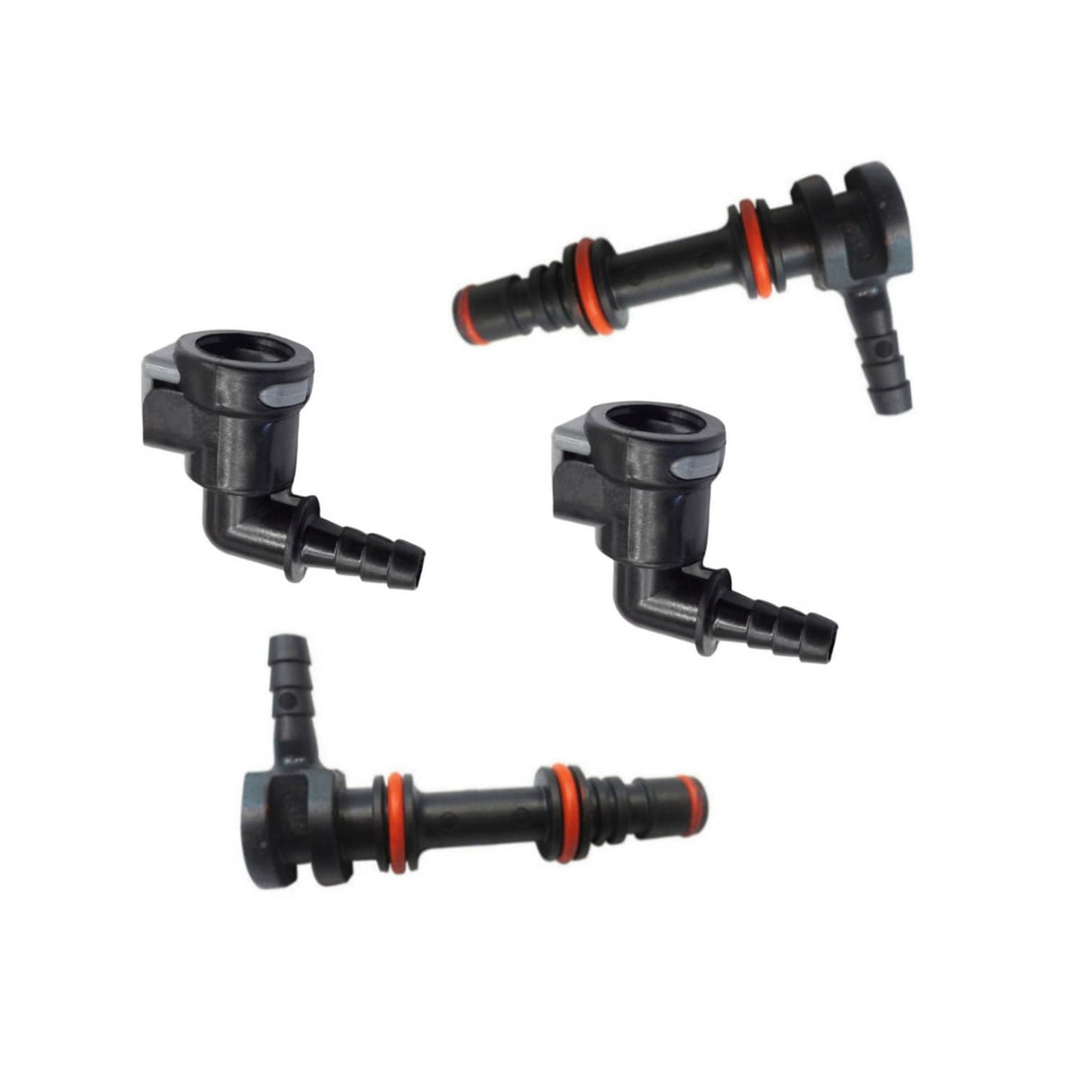 Solid Spare (2)Mercruiser Alpha Bravo Gear Oil Lube Fitting KIT Repl 22-861150T02 22-861163