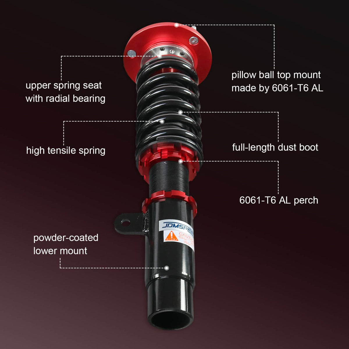 Solidspare Coilovers for BMW 3 Series 325i 328i 335i E90 06-13 Adj.Height Shocks Struts