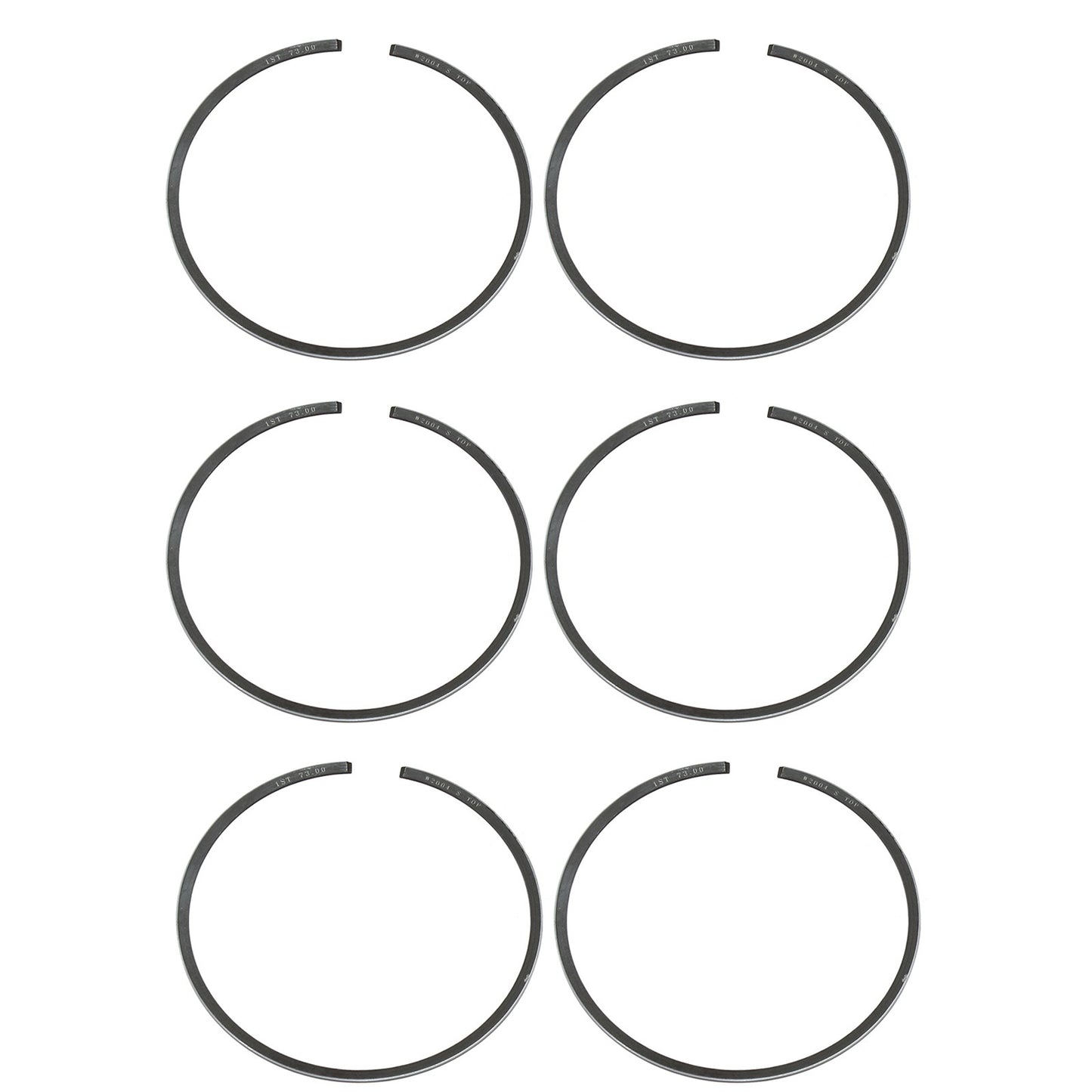 Solid Spare 3 Namura Piston Ring Kits for Kawasaki 1995-2006 900 ZXI STX Standard Bore 73mm