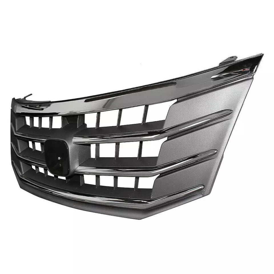 For 2010 2011 2012 Honda Crosstour EX EX-L Front Upper Chrome Bumper Mesh Grille