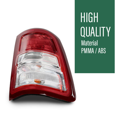 Solid Spare Fit For 2019-2023 Ram 1500 Red & Clear Tail Lights Brake Lamps Assembly LH RH