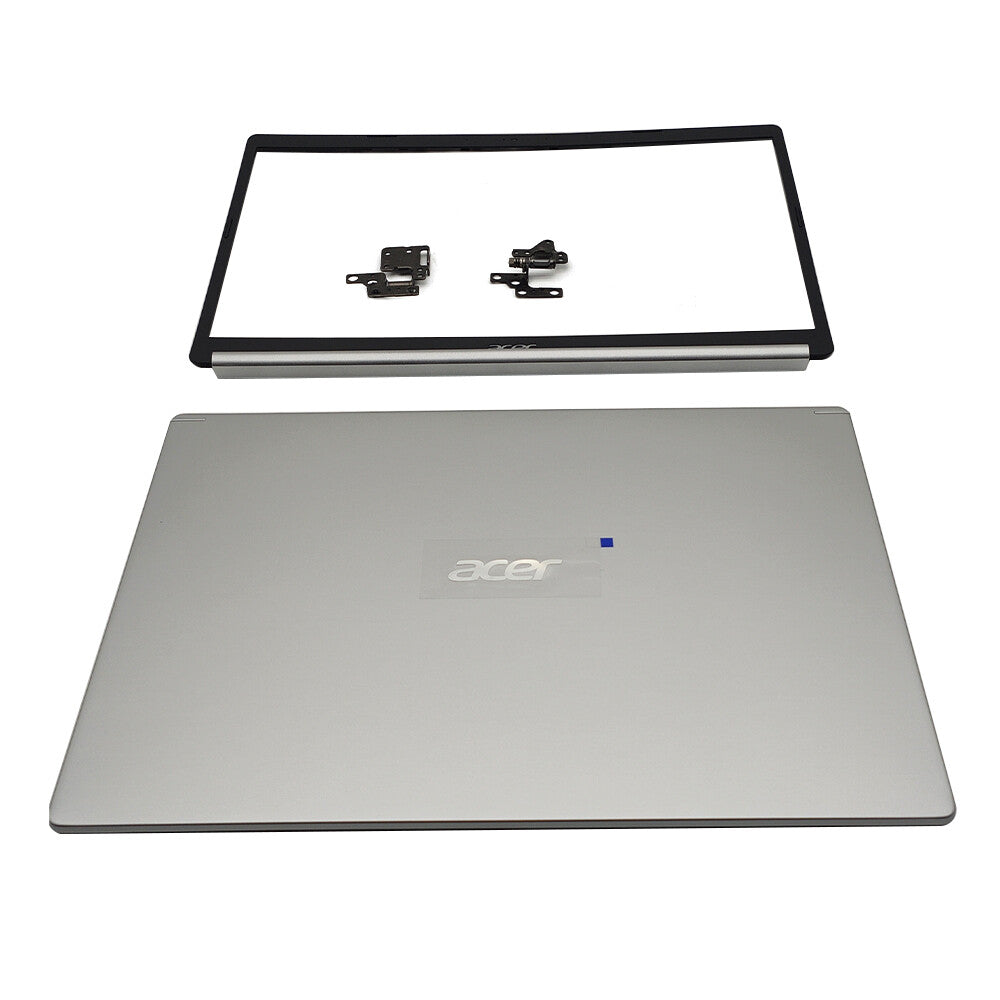 Silver Back Cover+Bezel Hinges For Acer Aspire A515-54G A515-55 A515-54 Top Case