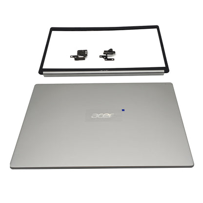 Silver Back Cover+Bezel Hinges For Acer Aspire A515-54G A515-55 A515-54 Top Case