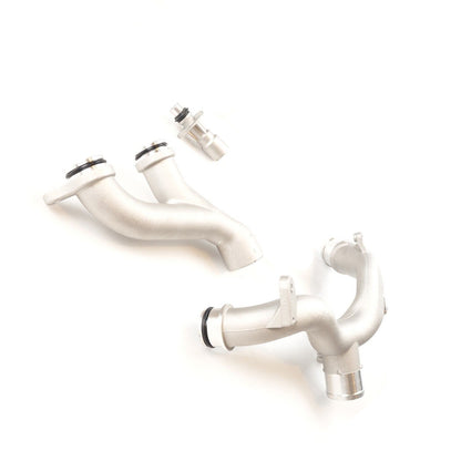 Upgraded Metal Coolant Outlet Pipes For Jaguar Land Rover 3.0L 5.0L Oil cool