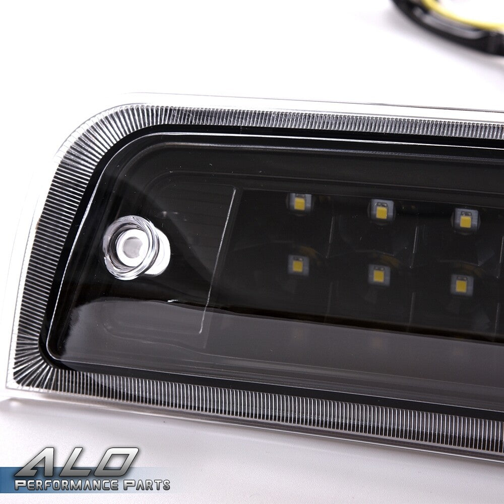 Solid Spare Fit For 09-18 Dodge Ram 1500 2500 3500 LED 3rd Third Brake Tail Light Black