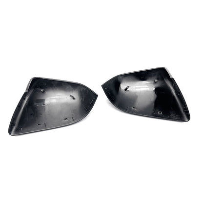 2X For Tesla Model y Left And Right Rear View Side Mirror Cover Skull Cap Black