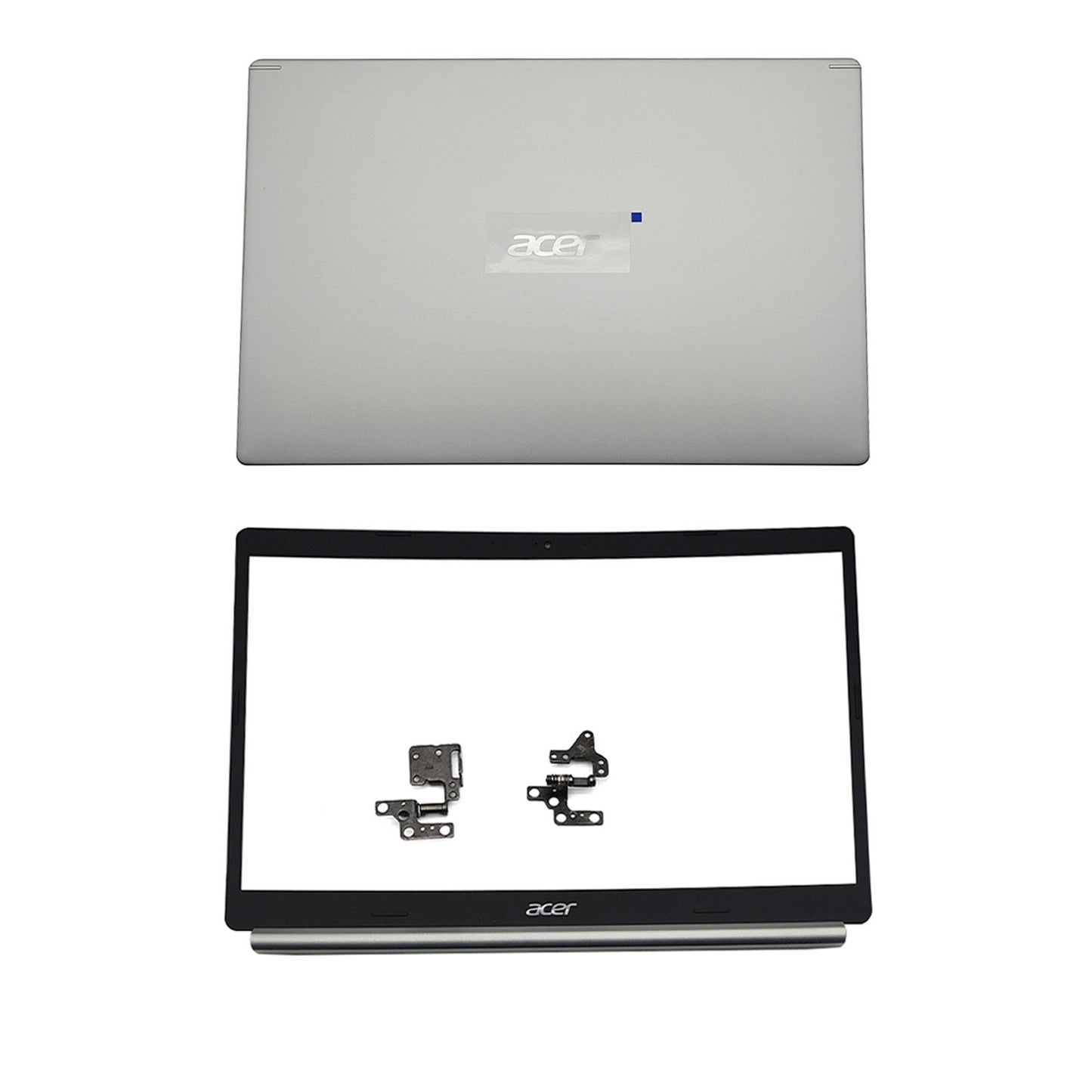 Silver Back Cover+Bezel Hinges For Acer Aspire A515-54G A515-55 A515-54 Top Case