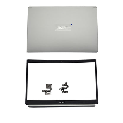 Silver Back Cover+Bezel Hinges For Acer Aspire A515-54G A515-55 A515-54 Top Case