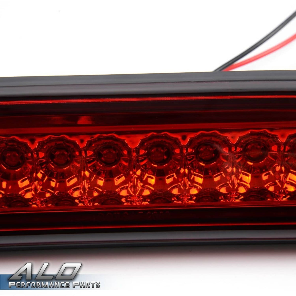 Solid Spare Rear LED Third 3rd Brake Light Lamp Red Lens Fit For 1995-2017 Toyota Tacoma