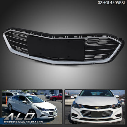Solid Spare Front Bumper Lower Middle Grille Fit For 2016 2017 2018 Chevrolet Cruze Sedan
