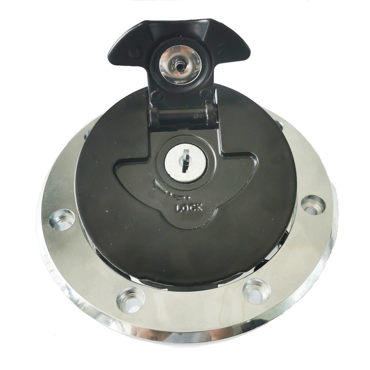 Fuel Gas Tank Cap Cover Lock w/ keys For Kawasaki Ninja 250 250R EX250 1988-07