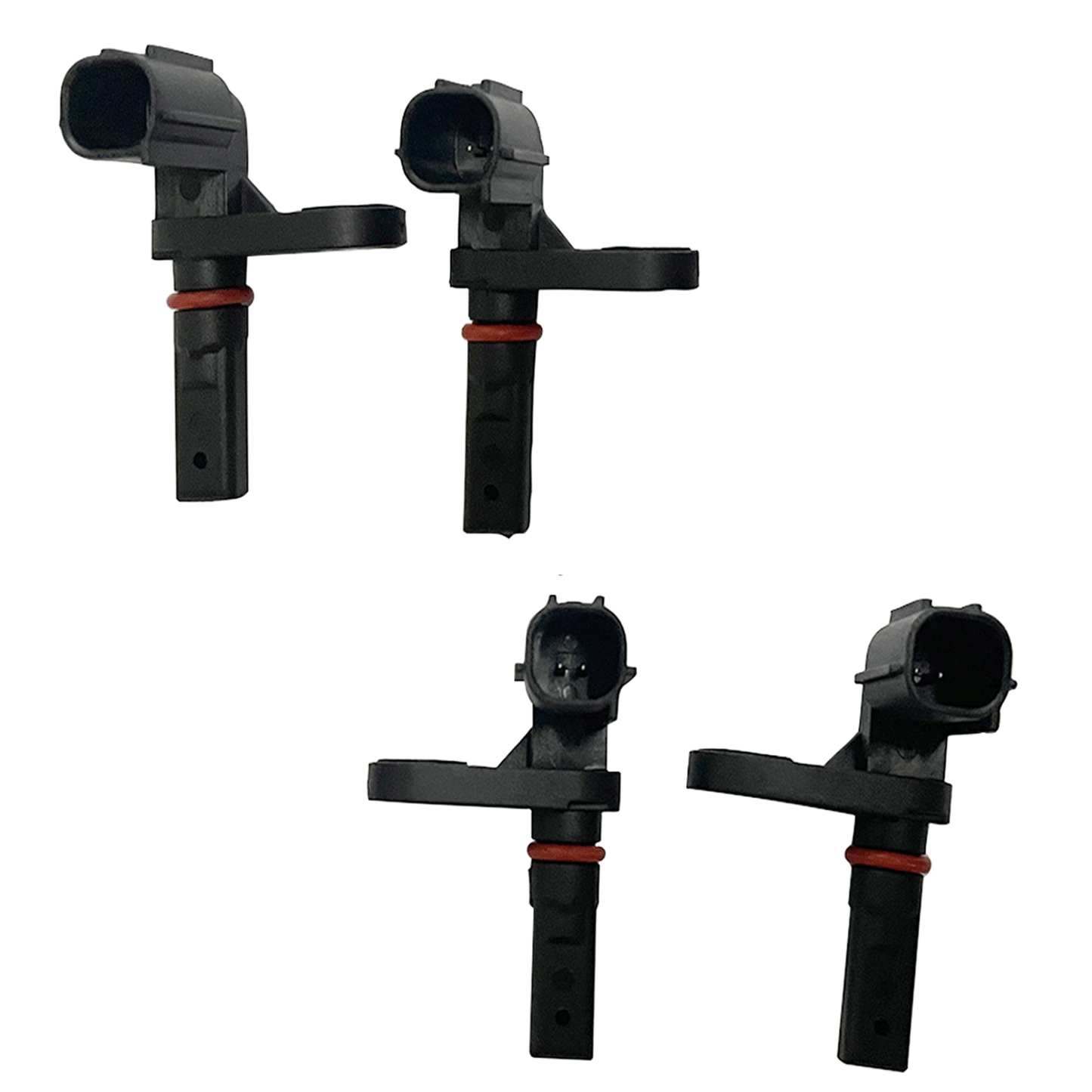 4Pcs For Tundra 2007-2017 ABS Wheel Speed Sensor Front Rear Left and Right New