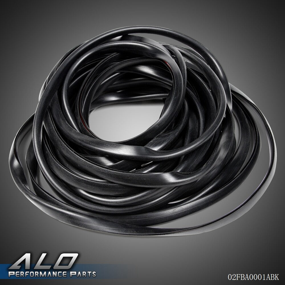 Solid Spare 30ft Universal Fender Flares Edge Trim Rubber Gasket Welting T-Style