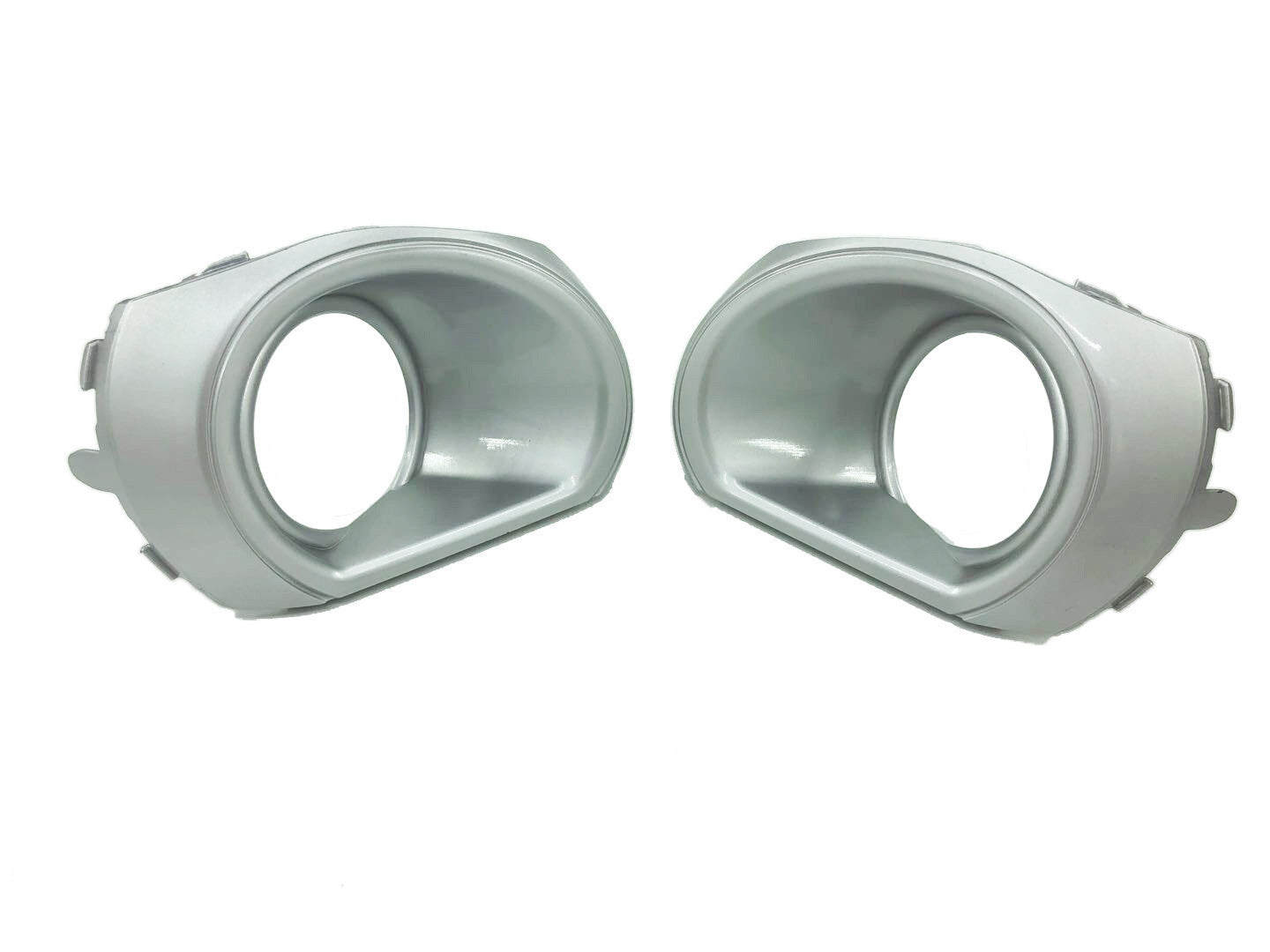 For 2010-2012 Subaru Outback Front Silver Fog Lights Lamps Cover Trim Ring 2PCS