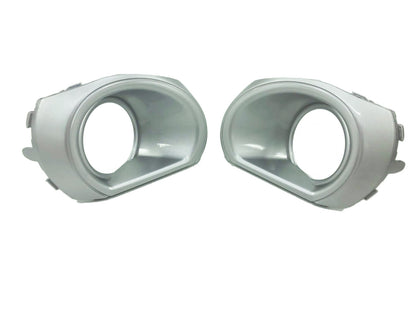 For 2010-2012 Subaru Outback Front Silver Fog Lights Lamps Cover Trim Ring 2PCS