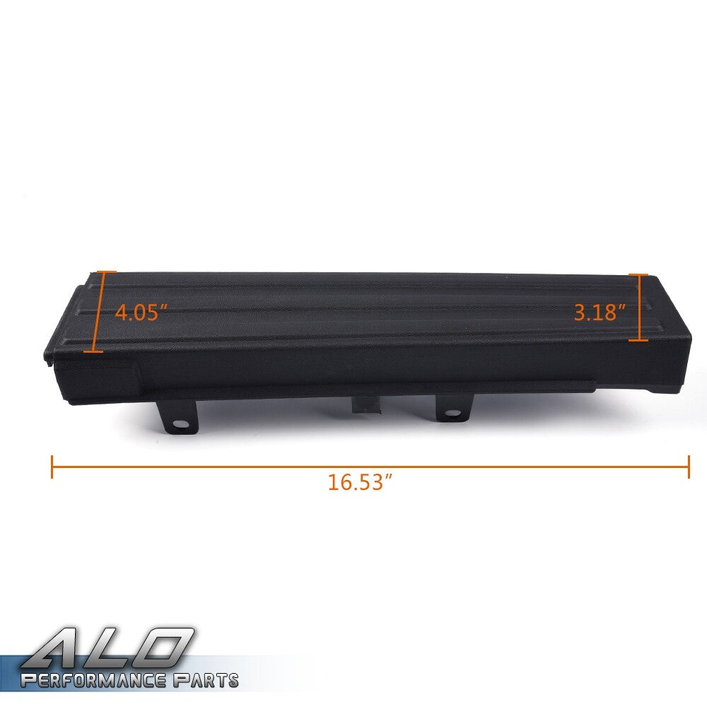 Solid Spare Fit For 09-14 Ford F150 Tailgate Top Protector Spoiler Cover Moulding Cap Black