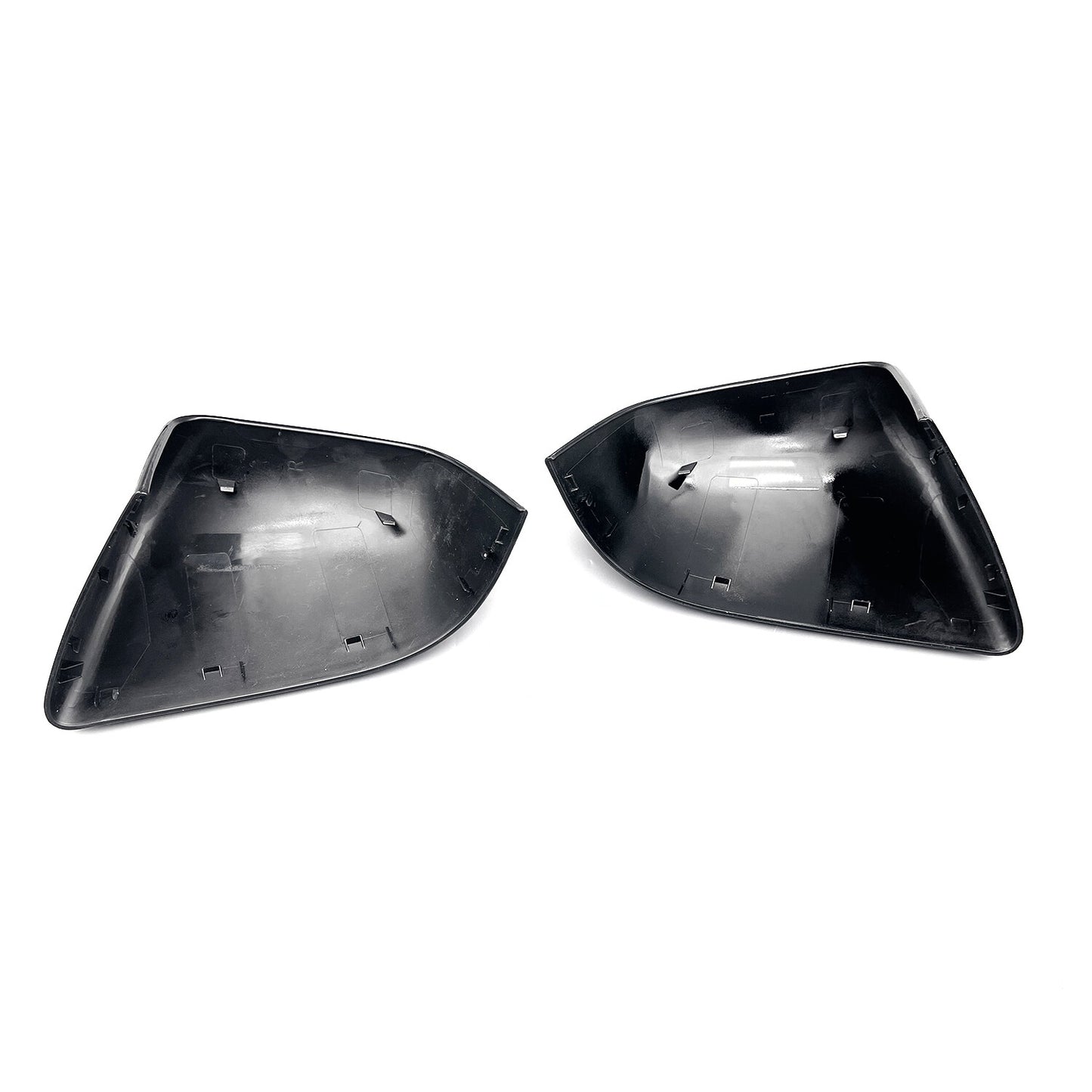 2X Left+Right Rear View Side Mirror Cover Skull Cap Black Fit For Tesla Model y