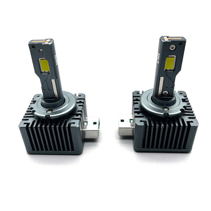 For 1 Pair D3S D3R LED Headlight Bulbs Kit 6500K White HID Xenon Conversion Lamp