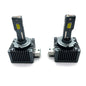 For 1 Pair D3S D3R LED Headlight Bulbs Kit 6500K White HID Xenon Conversion Lamp