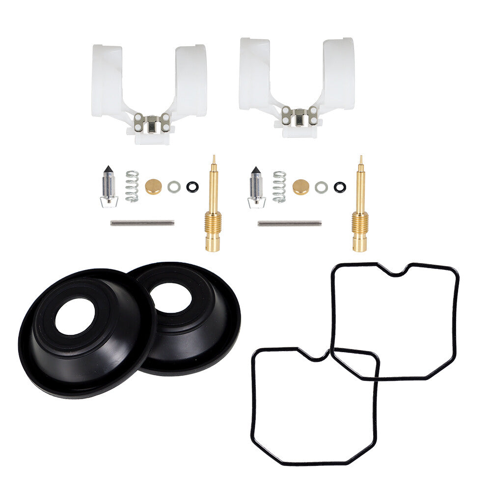 Solid Spare 2X Carburetor Repair Kit Diaphragm For KAWASAKI EX250 Ninja 250R 2001-2012