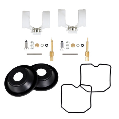 Solid Spare 2X Carburetor Repair Kit Diaphragm For KAWASAKI EX250 Ninja 250R 2001-2012