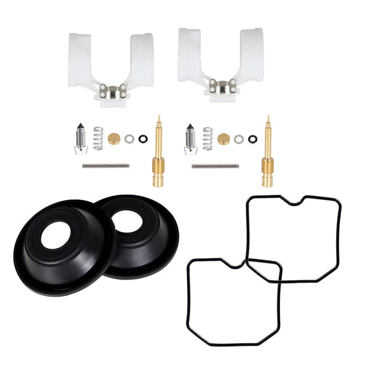 Solid Spare 2X Carburetor Repair Kit Diaphragm For KAWASAKI EX250 Ninja 250R 2001-2012