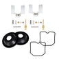Solid Spare 2X Carburetor Repair Kit Diaphragm For KAWASAKI EX250 Ninja 250R 2001-2012