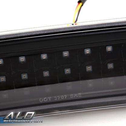 Solid Spare Fit For 09-18 Dodge Ram 1500 2500 3500 LED 3rd Third Brake Tail Light Black