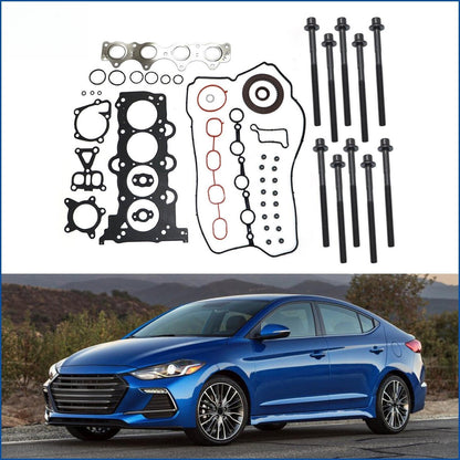For 12-2019 Hyundai Kia Accent Rio 1.6L L4 Full Gasket Set Head Bolts HS26554PT