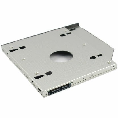 New For CD/DVD-ROM Optical Bay 9.5mm Universal SATA 2nd HDD SSD Hard Drive Caddy