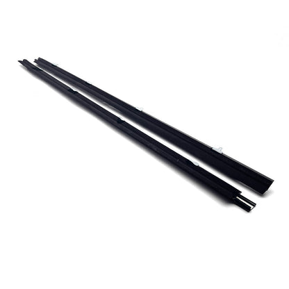 New 2pcs Front Door Window Belt Weatherstrip Fits For Toyota Tacoma 1995-2004