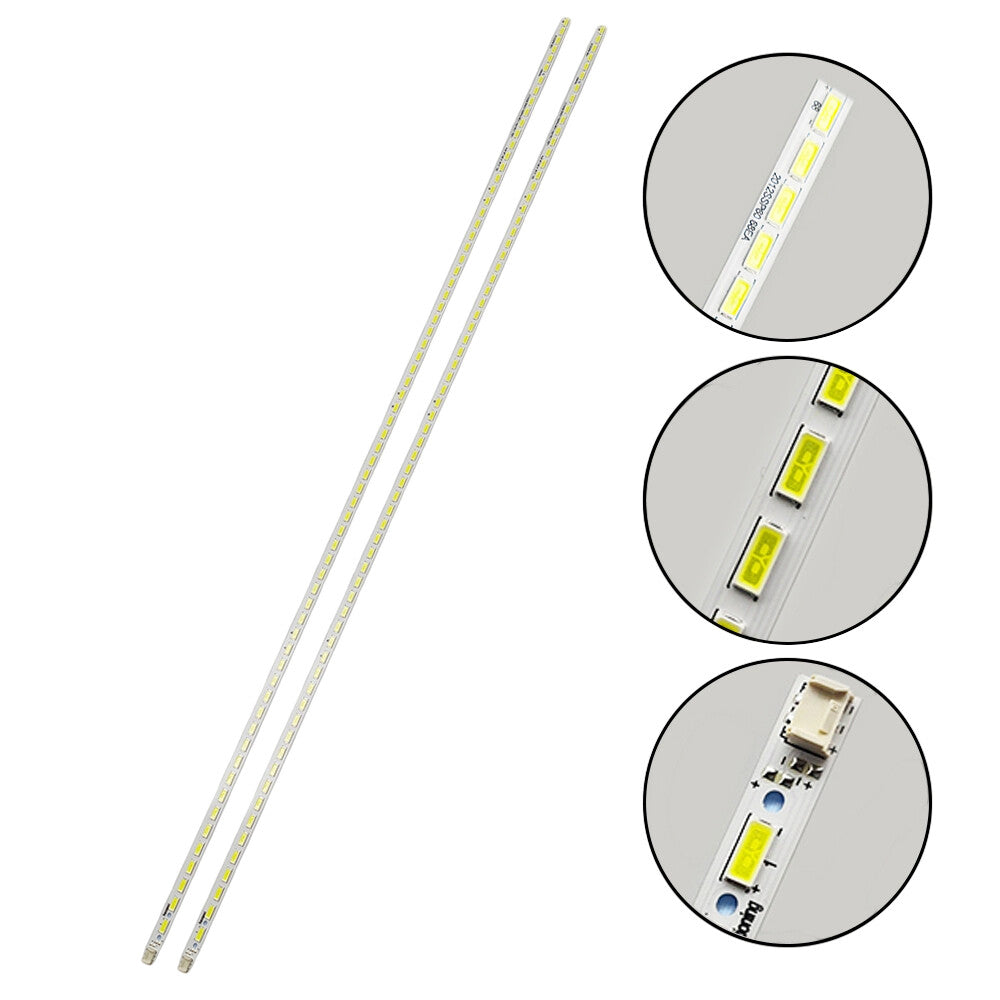 2pcs LED Strips for Sharp LC-60C6400U Vizio 5286ZZ/5287ZZ E601I-A3 E601I-A3E