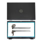 Back Cover Bezel Hinges For Dell Latitude 15 3520 E3520 017XCF 0WXN5F Lid
