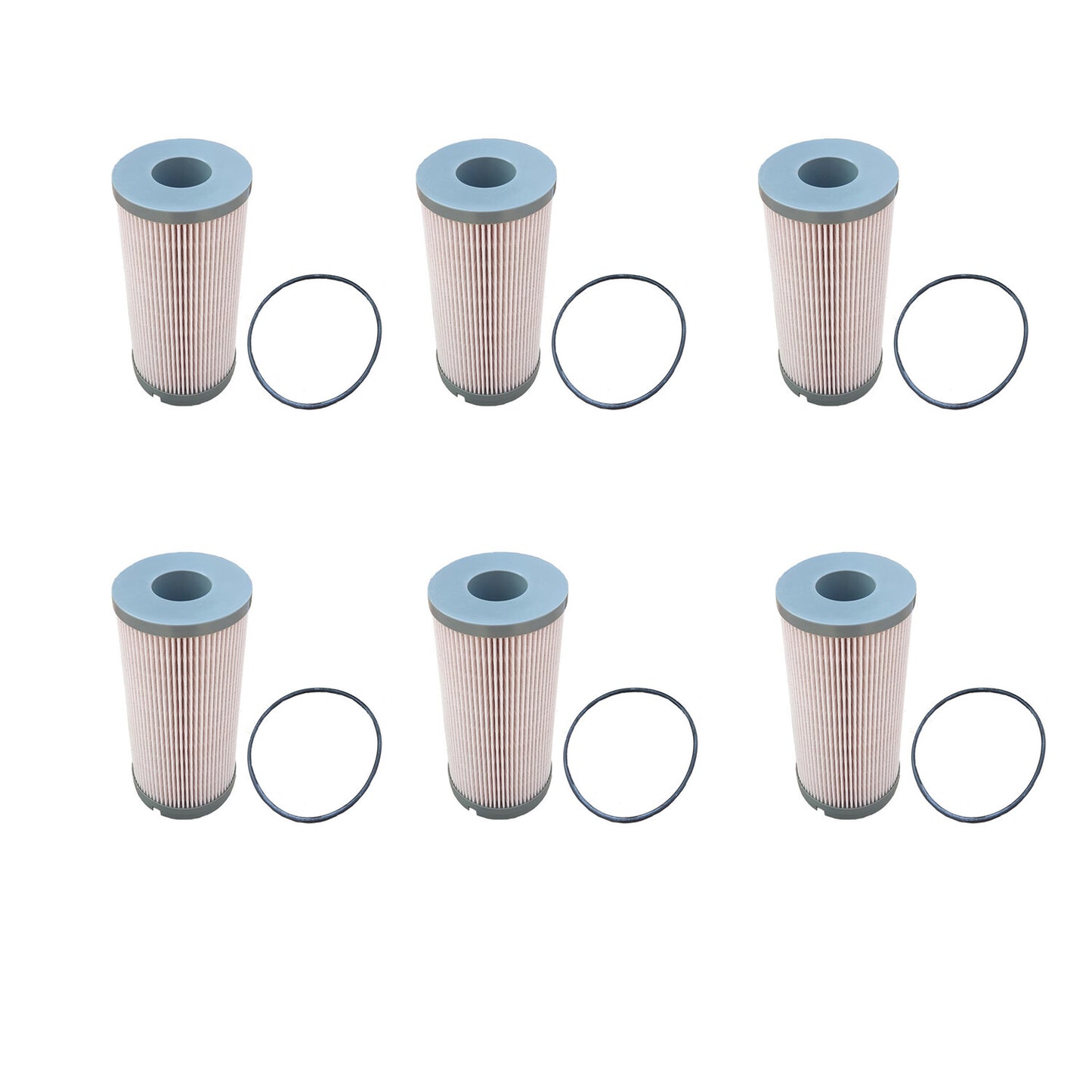 New 6Pack Fuel Filter K37-1029 For Peterbilt Kenworth FS20172 K37-1012 K37-1011