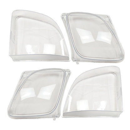 For Lexus LX470 1998-2007 Headlight Clear Lens Cover Housing+Seal Glue W/O Bulbs