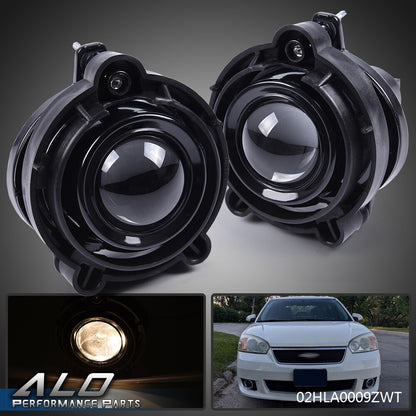 Solid Spare Fit For 2006-2018 Chevy Impala GMC Terrain Bumper Fog Lights Driving Lamps
