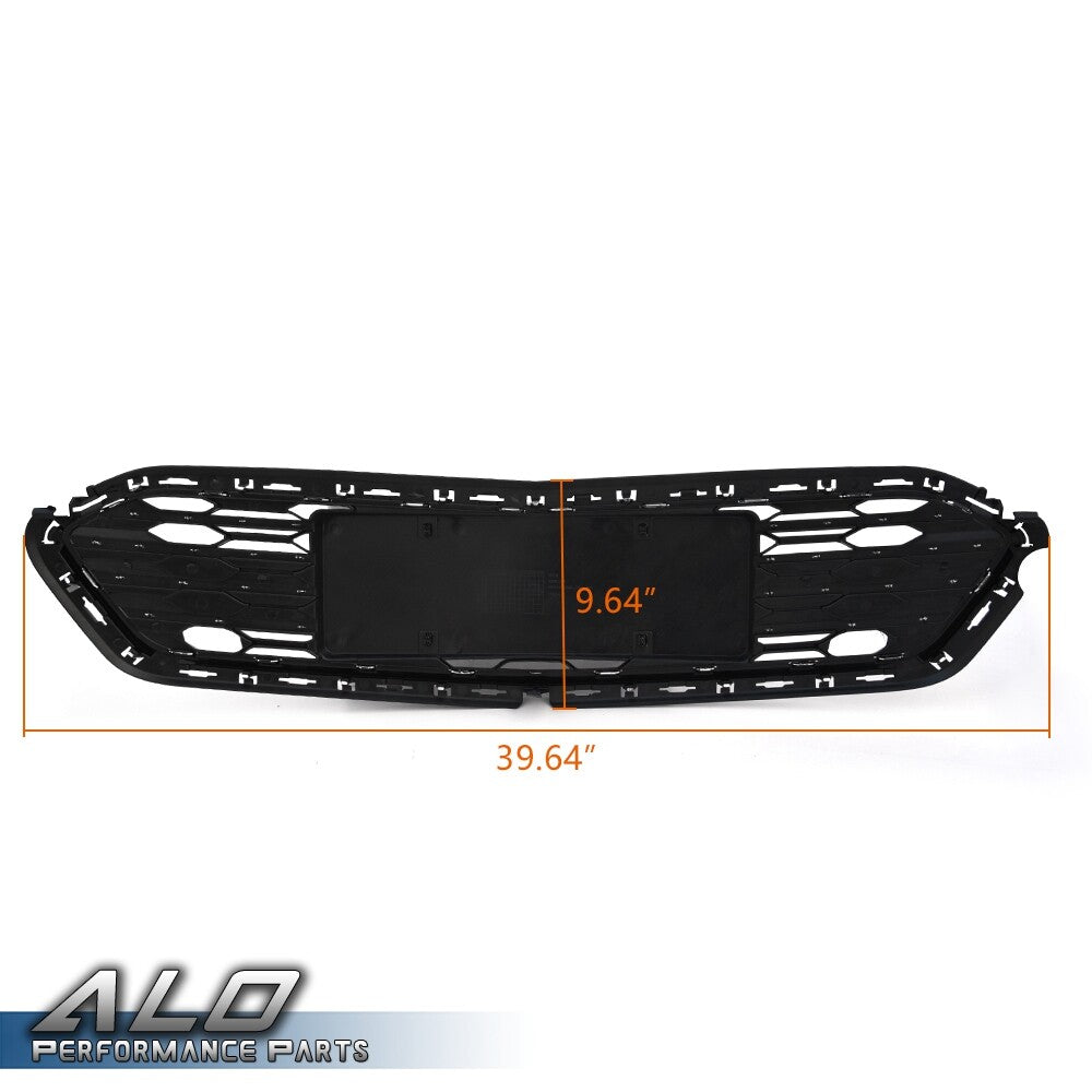 Solid Spare Front Bumper Lower Middle Grille Fit For 2016 2017 2018 Chevrolet Cruze Sedan
