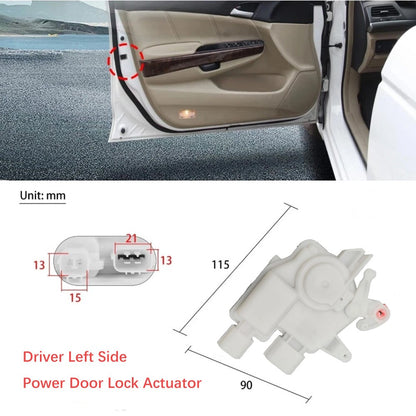 For Honda Accord Ridgeline Acura TSX Driver Left Side Power Door Lock Actuator