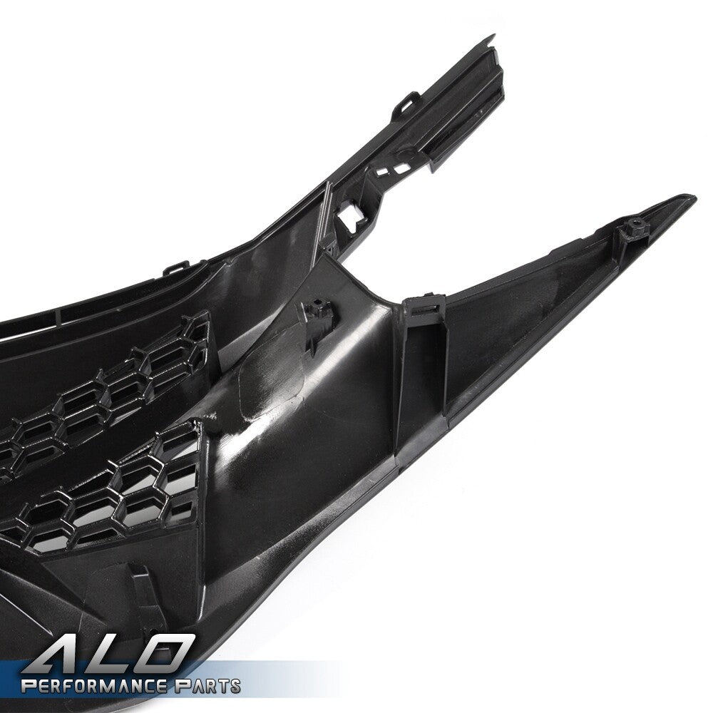 Solid Spare Fit For 2016-2021 Honda Civic Battle Style Sedan Front Bumper Grille Hood ABS