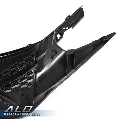 Solid Spare Fit For 2016-2021 Honda Civic Battle Style Sedan Front Bumper Grille Hood ABS