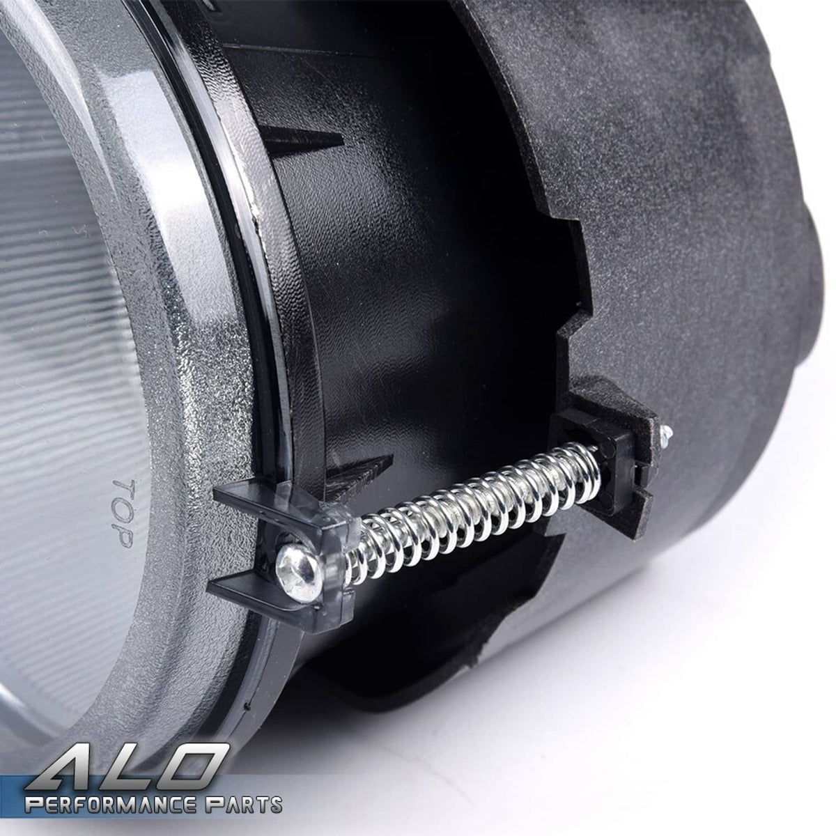 Solid Spare Fog Lights W/Bulbs Fit For 05-10 Grand Cherokee Commander Durango Dakota Smoked