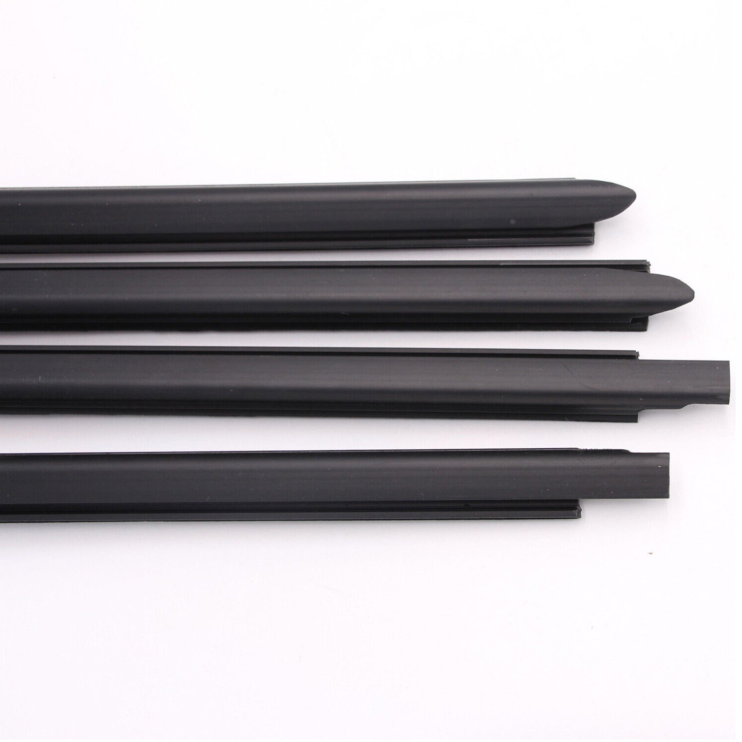 4Pcs For Dodge Ram 1500-5500 Left Right Front Rear Door Outer Belt Weatherstrip