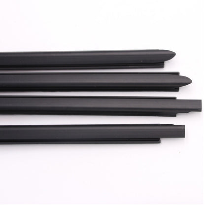 4Pcs For Dodge Ram 1500-5500 Left Right Front Rear Door Outer Belt Weatherstrip