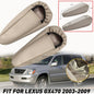 Seat Armrest Vinyl Slip Cover Beige For 2003 2004 2005-2009 Lexus GX470