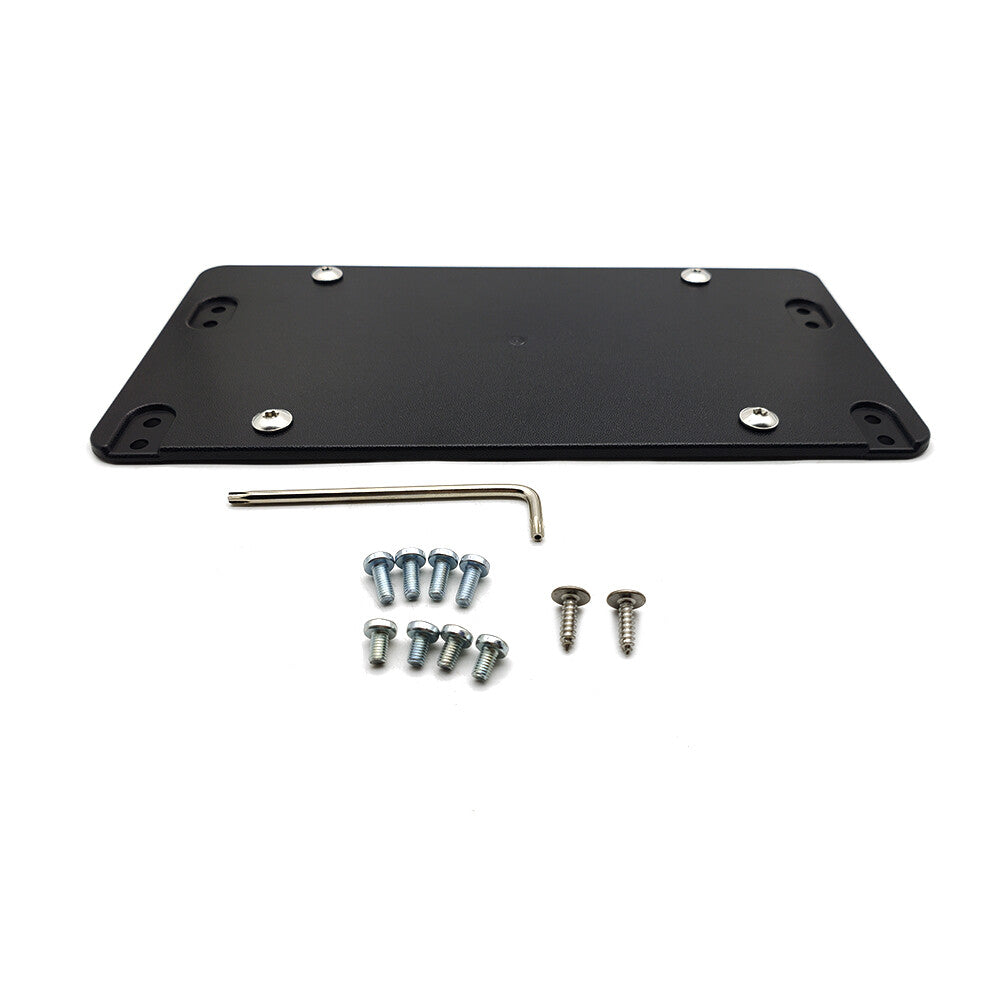 US Rear License Plate Tag Holder Mounting Bracket & 8 Screws For Mercedes-Benz