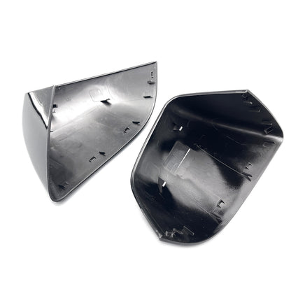 2X Left+Right Rear View Side Mirror Cover Skull Cap Black Fit For Tesla Model y