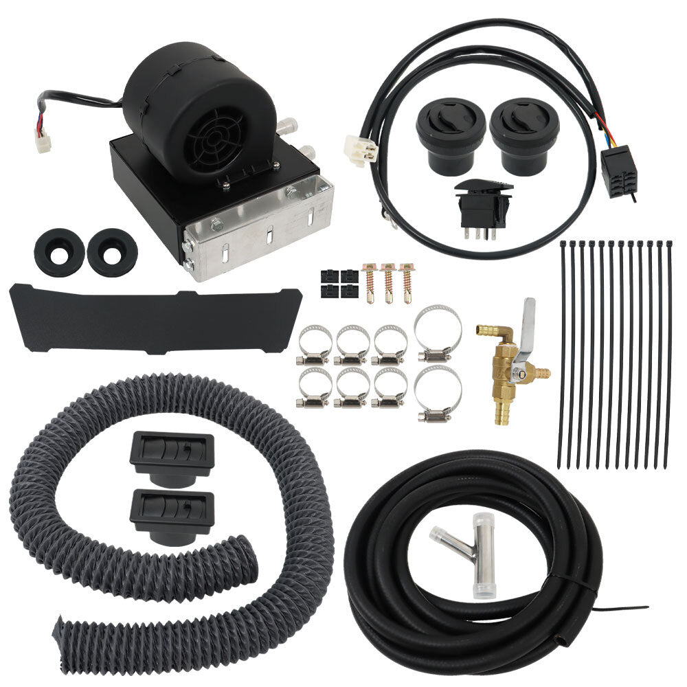 Solid Spare Cab Heater Kit with Defrost 2013-2019 For Polaris Ranger 900 XP