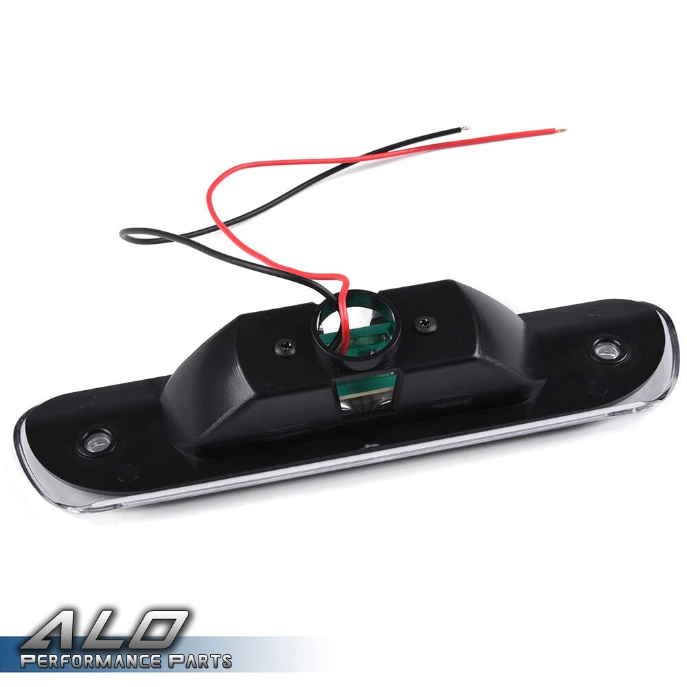 Solid Spare Fit For 99-04 Grand Cherokee Clear Lens LED 3rd Third Brake Light Tail Lamp